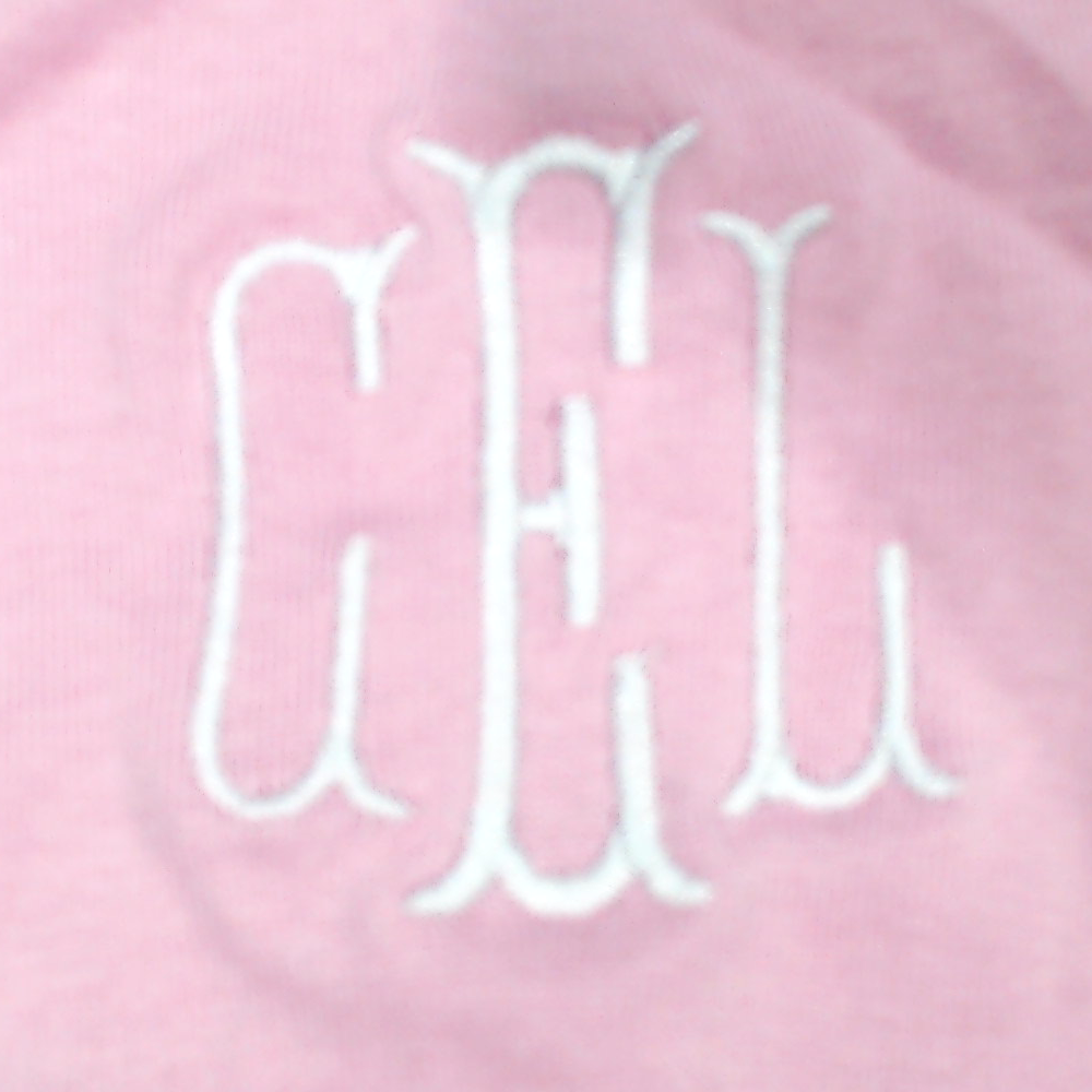 BLOOPER KIDS: Monogrammed Baby Layette Gown
