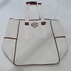 BLOOPER BAG: Monogrammed Rolling Tote
