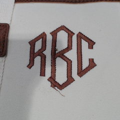 BLOOPER BAG: Monogrammed Rolling Tote