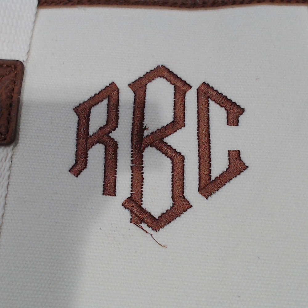 BLOOPER BAG: Monogrammed Rolling Tote