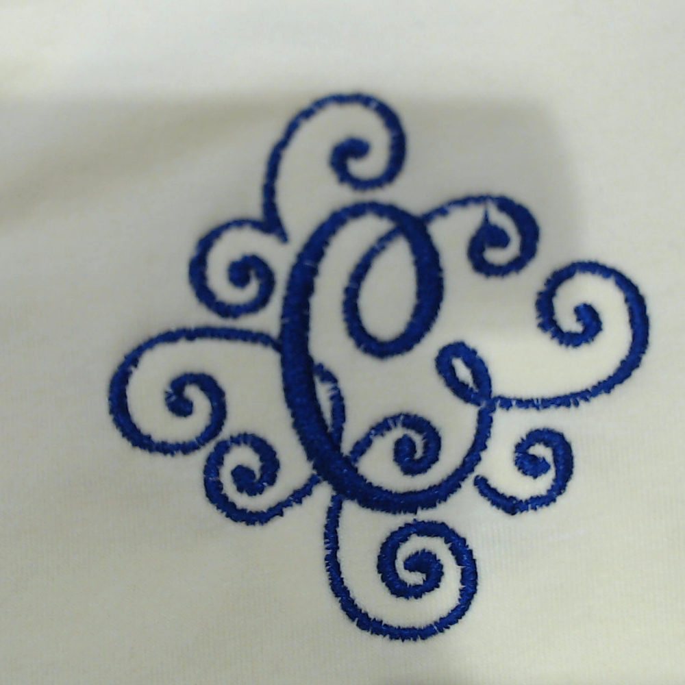 BLOOPER KIDS: Monogrammed Girls Flutter Sleeve Dress