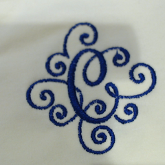 BLOOPER KIDS: Monogrammed Girls Flutter Sleeve Dress