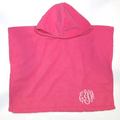 BLOOPER KIDS: Monogrammed Toddler Hooded Towel Poncho