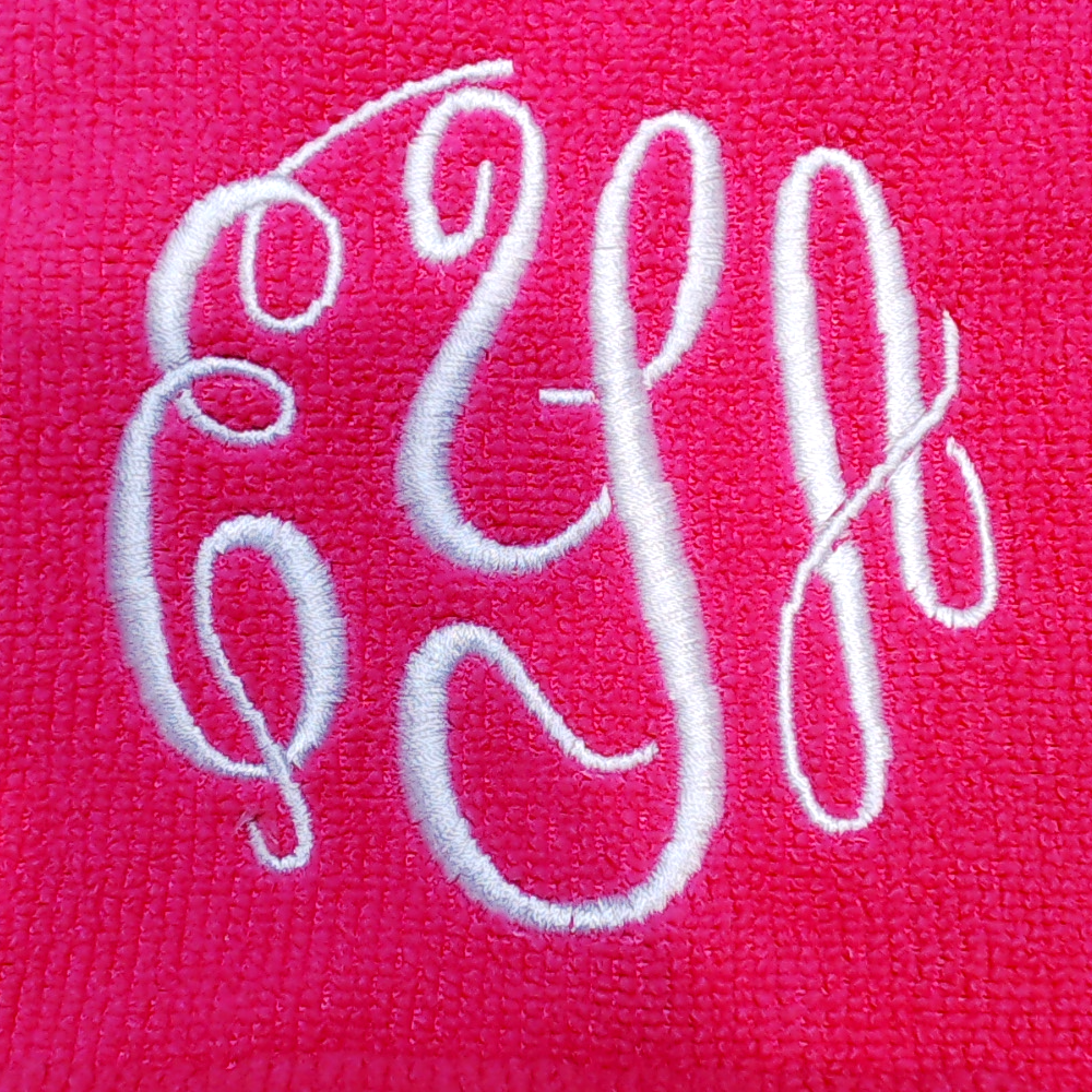 BLOOPER KIDS: Monogrammed Toddler Hooded Towel Poncho