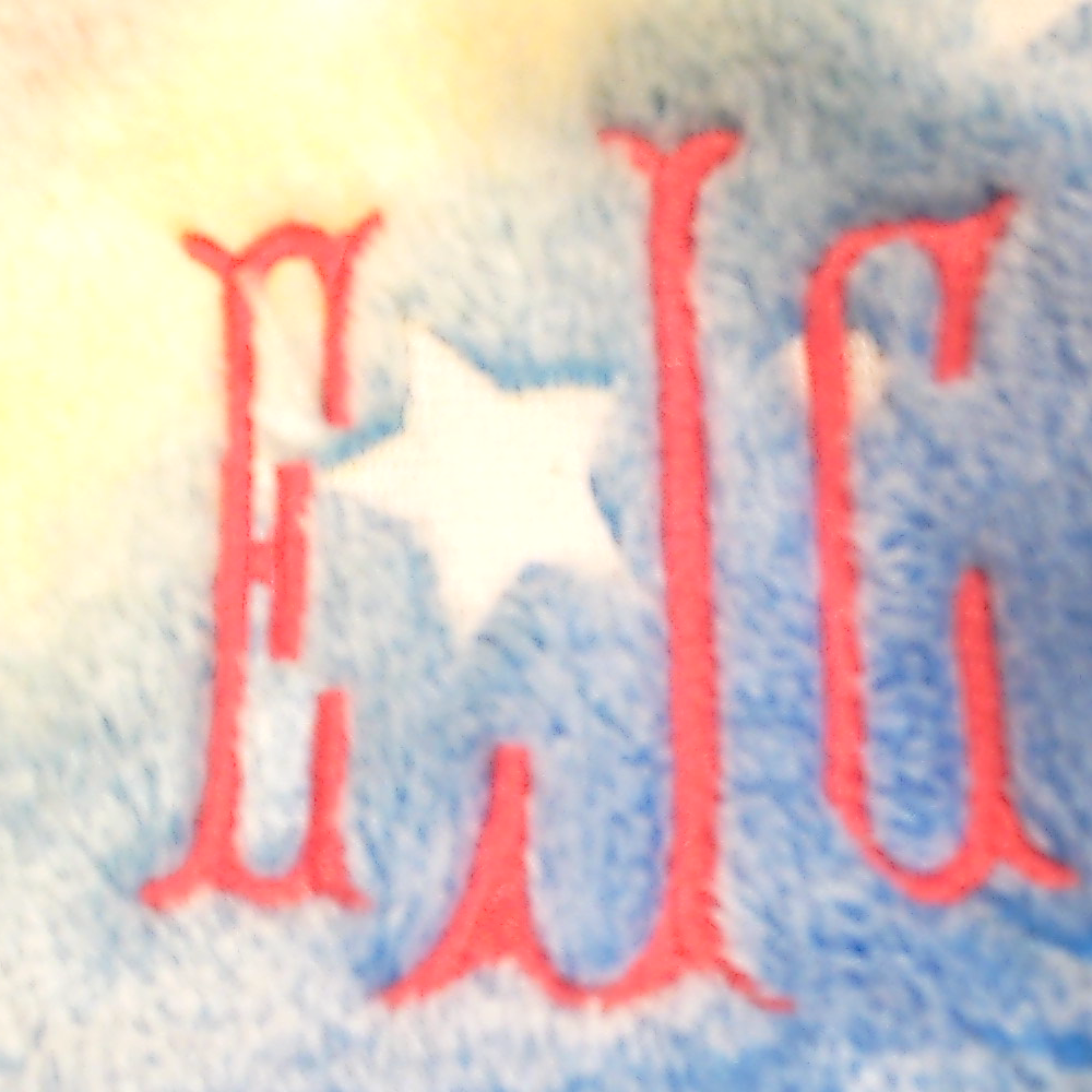 BLOOPER KIDS: Monogrammed Mermaid Tail Blanket