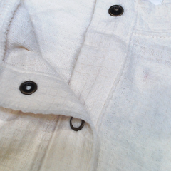 BLOOPER CLOTHING: Monogrammed Waffle Henley Tunic