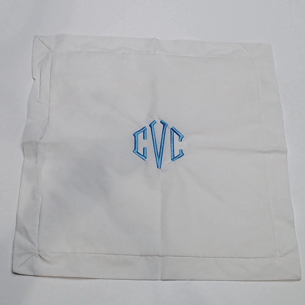BLOOPER ACCESSORY: Monogrammed Pillow Sham