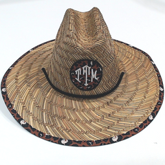 BLOOPER ACCESSORY: Monogrammed Straw Hat