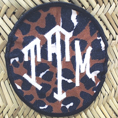 BLOOPER ACCESSORY: Monogrammed Straw Hat