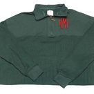 BLOOPER CLOTHING: Monogrammed Waffle Knit Pullover
