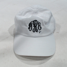 BLOOPER ACCESSORY: Monogrammed Baseball Hat