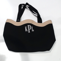 BLOOPER BAG: Monogrammed Wavy Top Tote