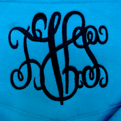BLOOPER CLOTHING: Monogrammed Crewneck Sweatshirt
