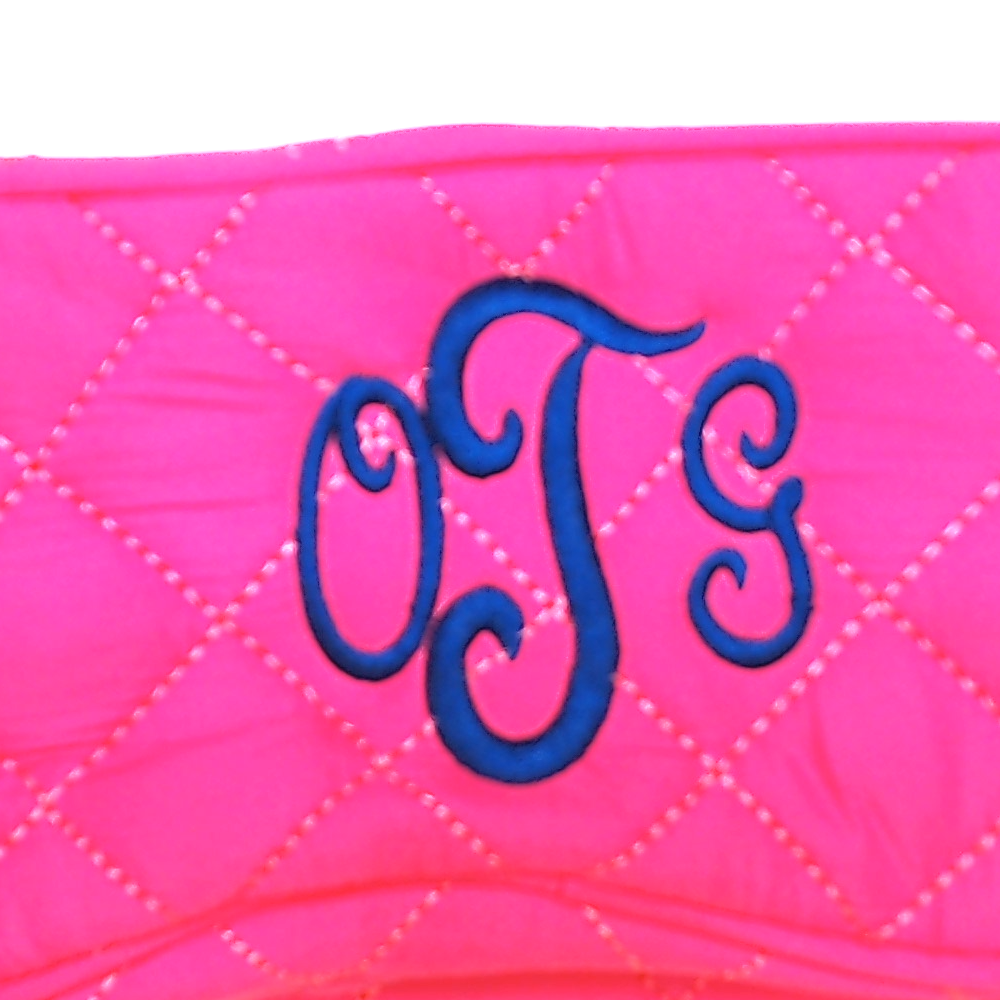 BLOOPER KIDS: Monogrammed Kids Diamond Quilted Cosmetic Case