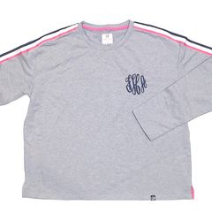 BLOOPER CLOTHING: Monogrammed Lightweight Sweatshirt