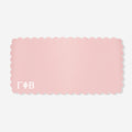 Gamma Phi Beta Desk Mat in Blush | Faux Leather Sorority Desk Accessory
