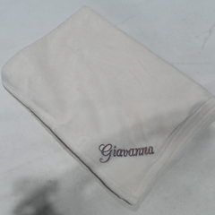 BLOOPER KIDS: Monogrammed Baby Blanket