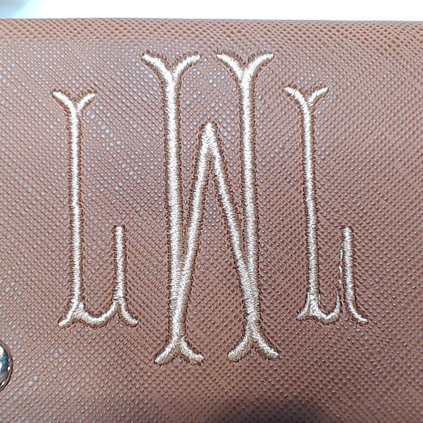 BLOOPER ACCESSORY: Monogrammed Card Holder