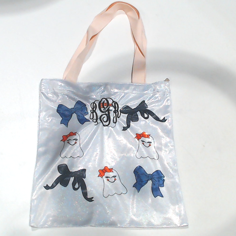 BLOOPER BAG: Monogrammed Halloween Bag