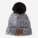 Monogrammed Beanie | Charcoal