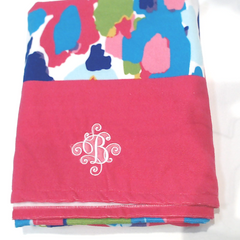 BLOOPER TOWEL: Monogrammed Beach Towel