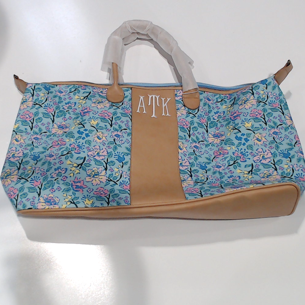 BLOOPER BAG: Monogrammed Charleston Weekender