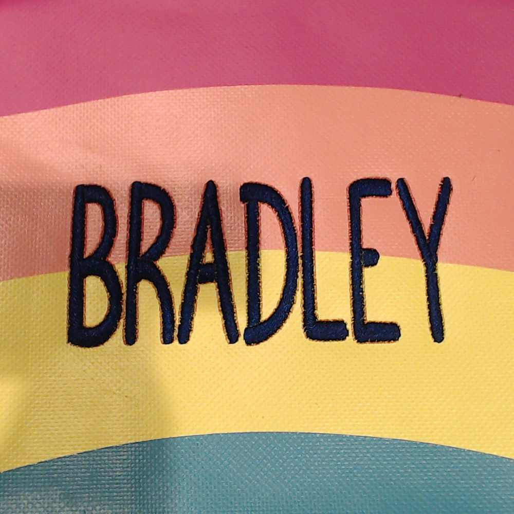 BLOOPER KIDS: Monogrammed Preschool Backpack