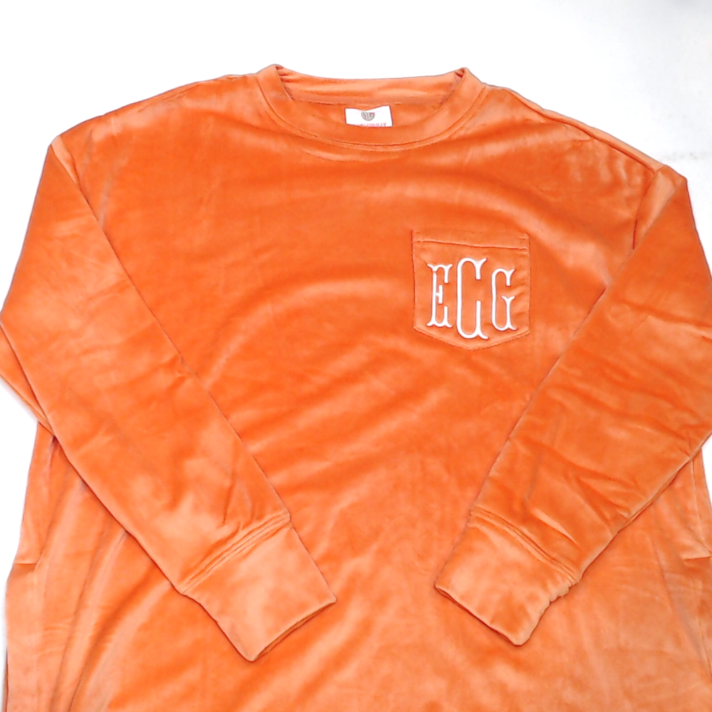 BLOOPER CLOTHING: Monogrammed Softspun Sweatshirt