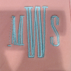 BLOOPER BAG: Monogrammed Water Bottle Holder