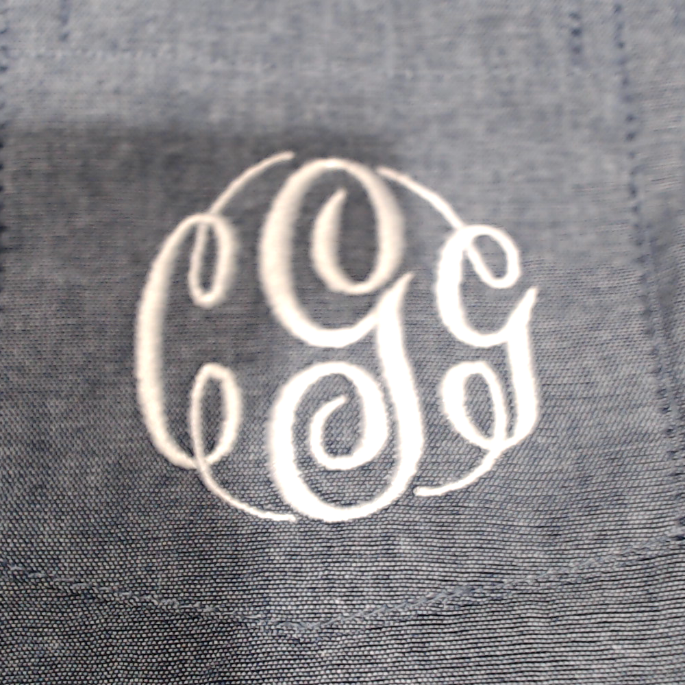 BLOOPER KIDS: Monogrammed Kids Button Down Tunic