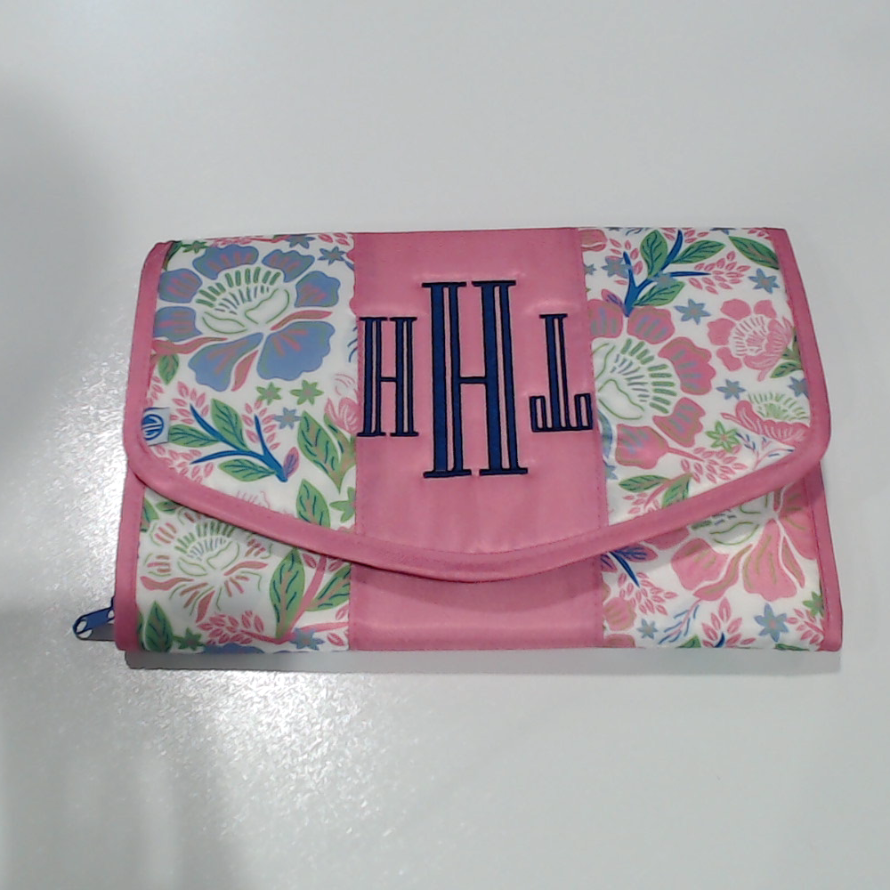BLOOPER ACCESSORY: Monogrammed Travel Jewelry Organizer