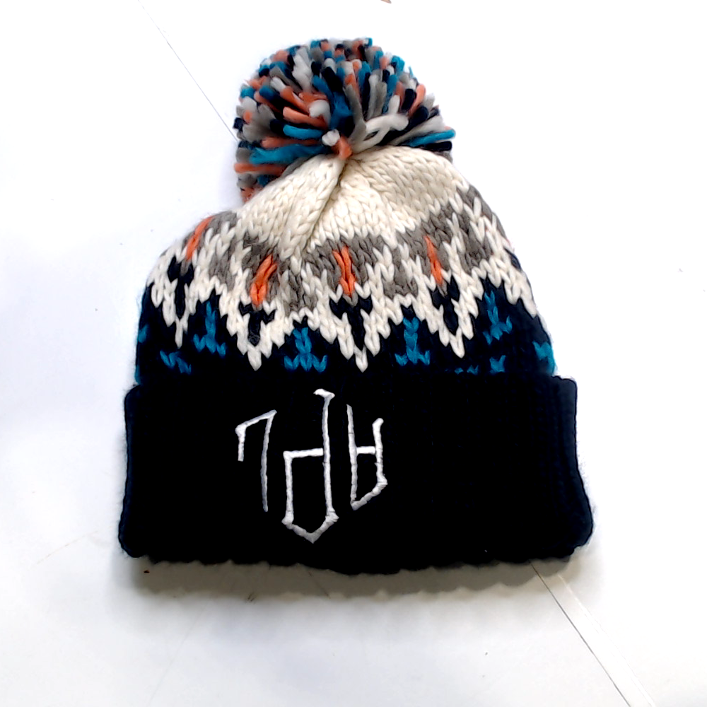 BLOOPER ACCESSORY: Monogrammed Pom Pom Beanie
