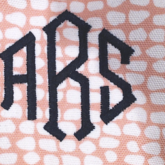 BLOOPER ACCESSORY: Monogrammed Bible Carrier