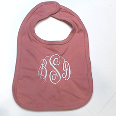 BLOOPER KIDS: Monogrammed Baby Bib