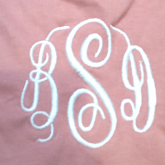 BLOOPER KIDS: Monogrammed Baby Bib