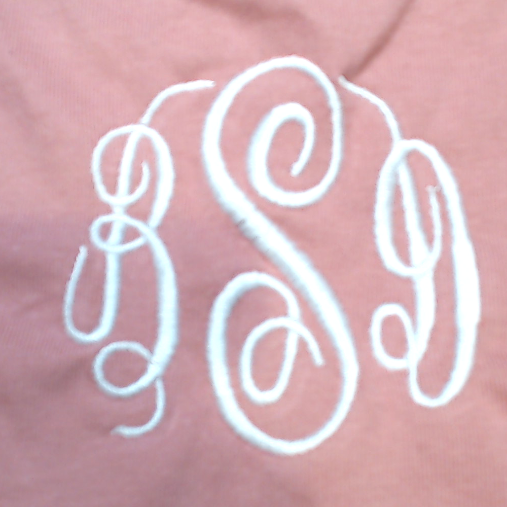 BLOOPER KIDS: Monogrammed Baby Bib