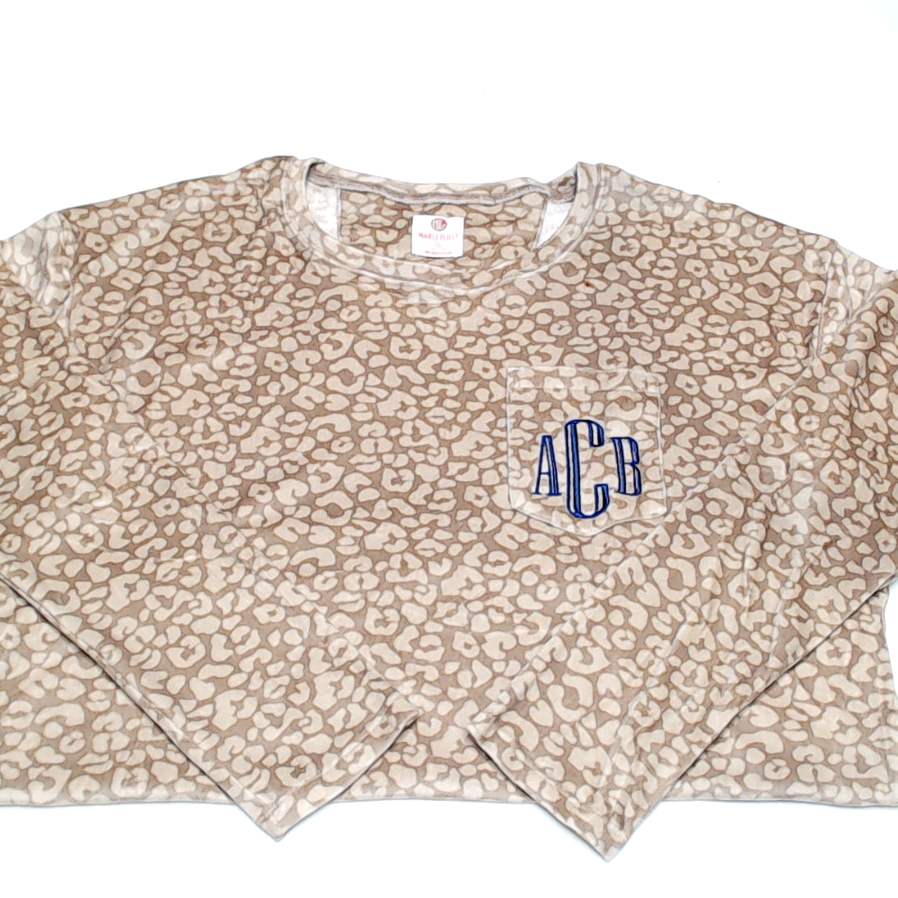 BLOOPER CLOTHING: Monogrammed Softspun Lounge Shirt