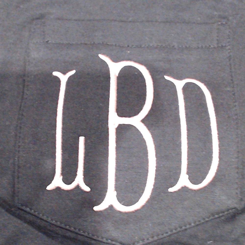 BLOOPER CLOTHING: Monogrammed Short Sleeve Tunic