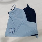 BLOOPER SWIM: Monogrammed Ruched Tankini