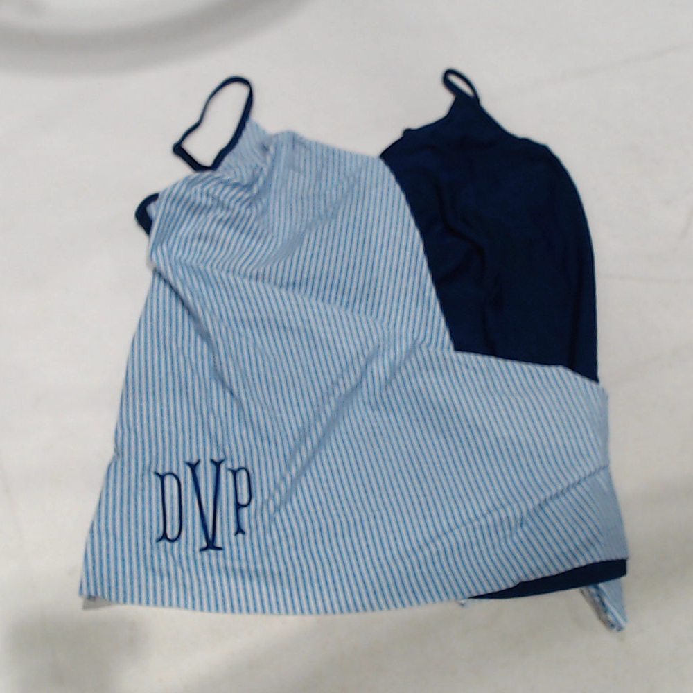 BLOOPER SWIM: Monogrammed Ruched Tankini