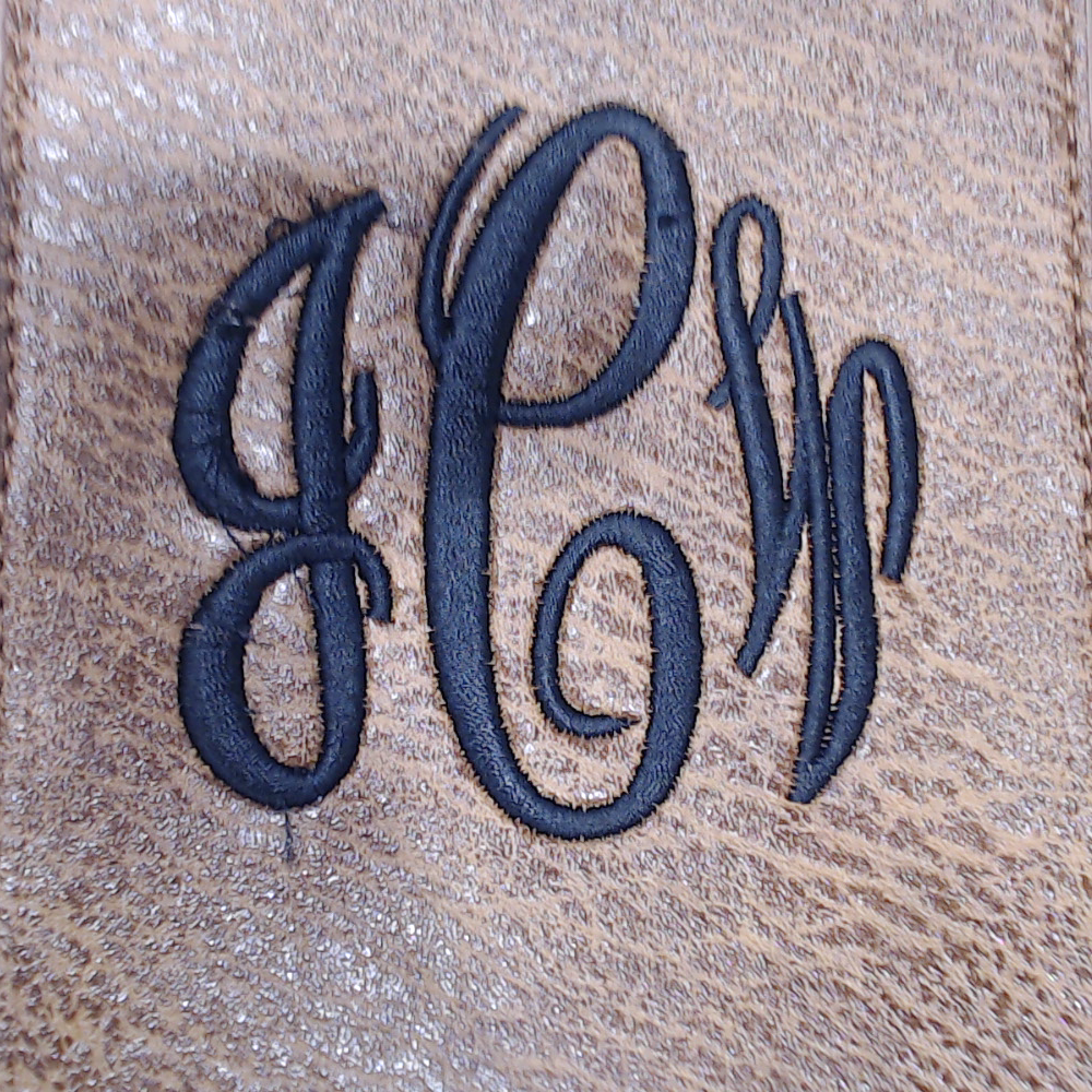 BLOOPER: Monogrammed Leopard Tote Bag