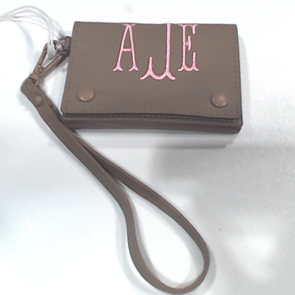 BLOOPER ACCESSORY: Monogrammed Card Holder Wristlet