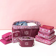 burgundy woodland blossom collection