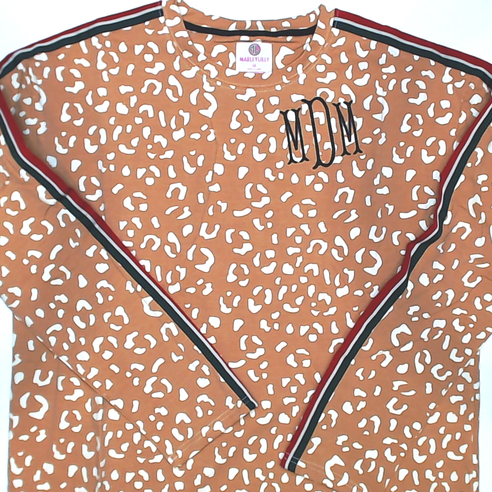 BLOOPER CLOTHING: Monogrammed Lightweight Sweatshirt