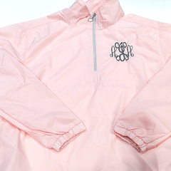 BLOOPER CLOTHING: Monogrammed Windbreaker Pullover
