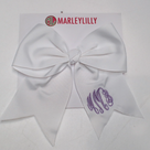BLOOPER KIDS: Monogrammed Girls Hair Bow