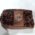 BLOOPER ACCESSORY: Monogrammed Leopard Train Case