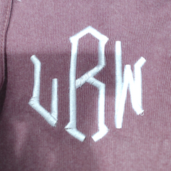 BLOOPER CLOTHING: Monogrammed Hoodie