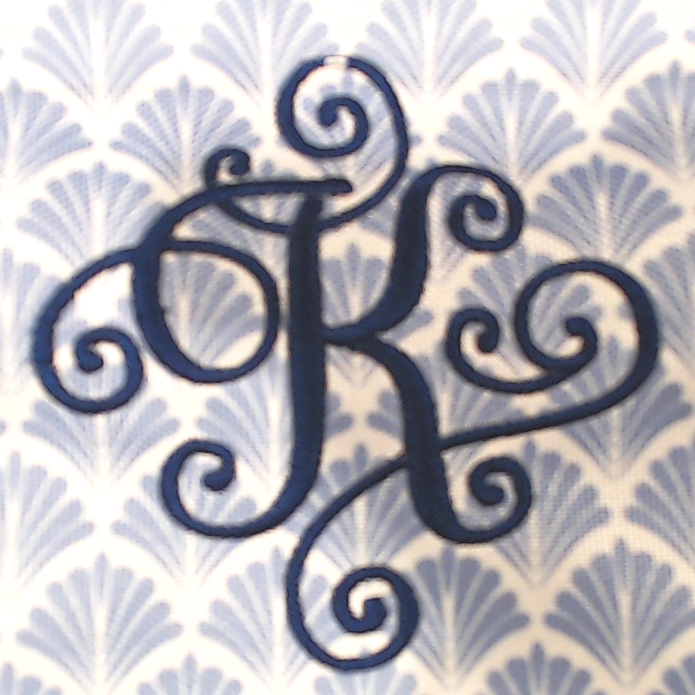 BLOOPER BAG: Monogrammed Casserole Carrier