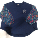 BLOOPER CLOTHING: Monogrammed Puff Sleeve Top
